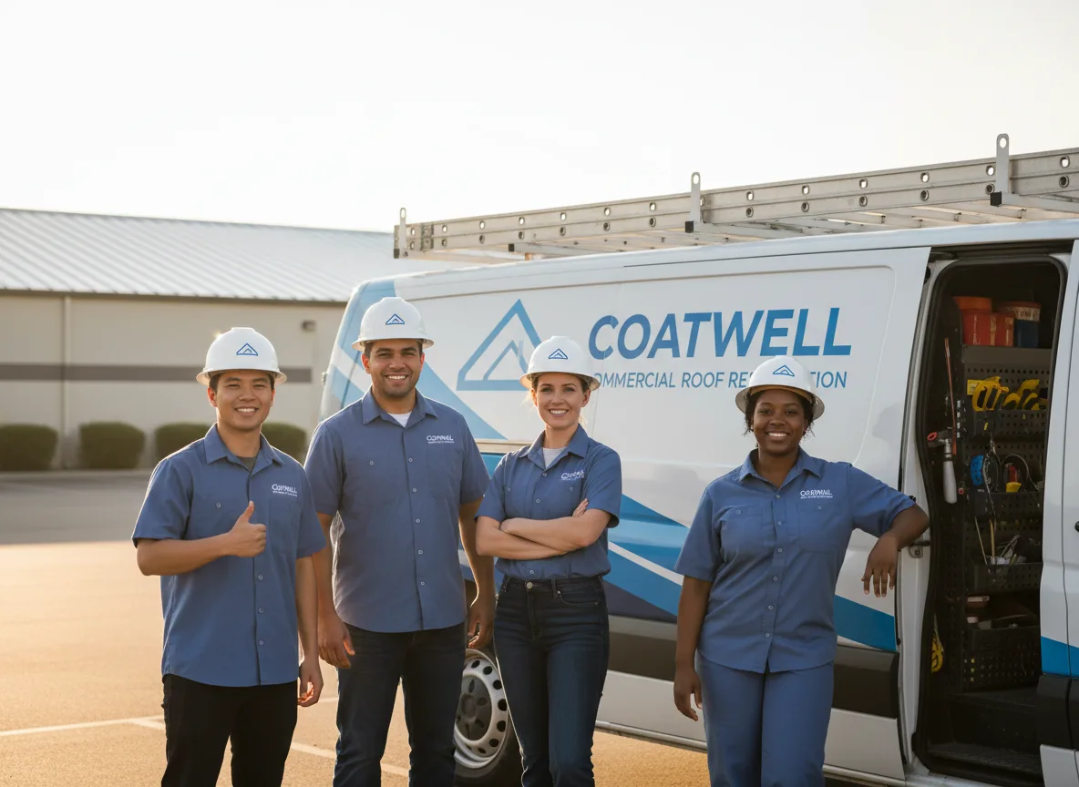 Commercial roof coating company in Hamel, MN